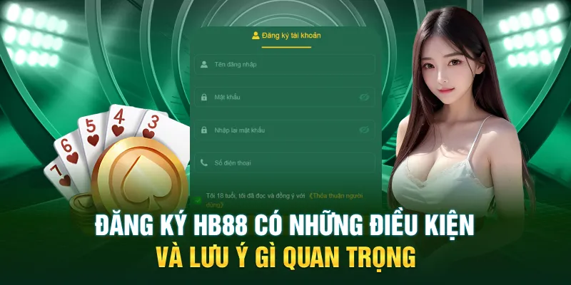 Lưu ý khi đăng ký HB88