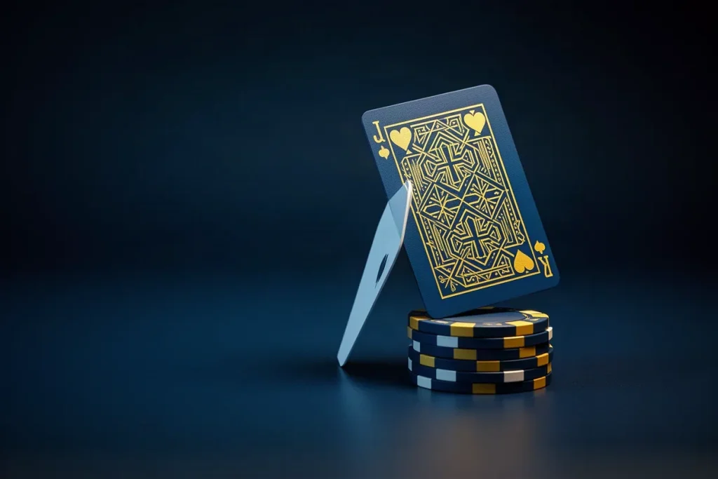 Ảnh minh hoạ quân bài dựng nghiêng cho mục hỏi đáp game bài HB88